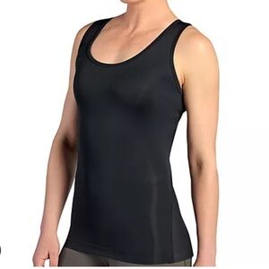 TOMMIE COPPER WOMEN’S LOW BACK SUPPORT BLACK TANK TOP NWT SZ M